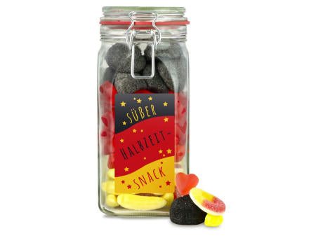 Bügelglas Süsser Halbzeit Snack
