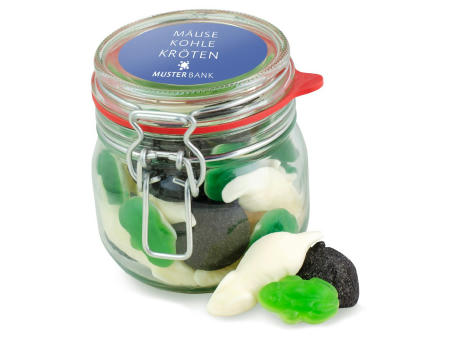 Bügelglas M - Mäuse, Kohle, Kröten