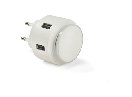 USB-Ladegerät mit Nachtlicht NOTTO