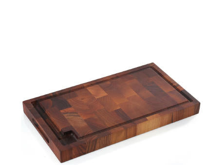 Zassenhaus Hackblock Nussbaum Stirnholz 45×25×4cm