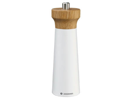 Zassenhaus Pfeffermühle WESTERLAND 18 cm weiss Eiche