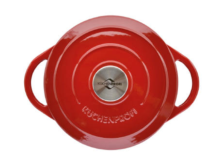 Küchenprofi Bratentopf rund 20cm classic red Provence