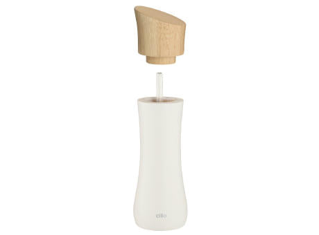 Cilio Pfeffermühle oder Salzmühle LIGURA weiss