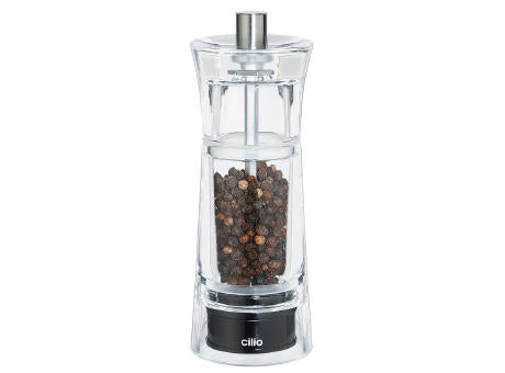Cilio Pfeffermühle oder Salzmühle GENOVA klar