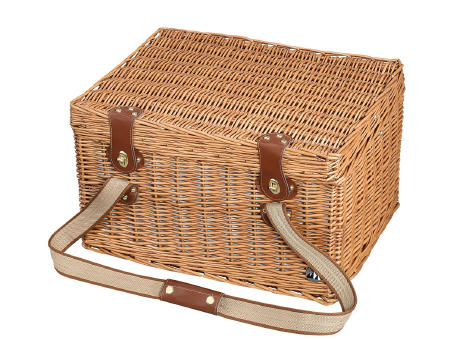 Cilio Picknick-Korb DORIO hellbraun