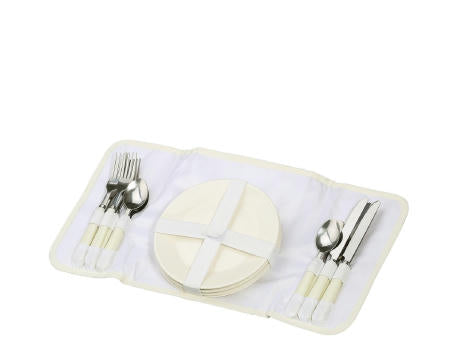 Cilio Picknick Korb ANCONA hellbraun