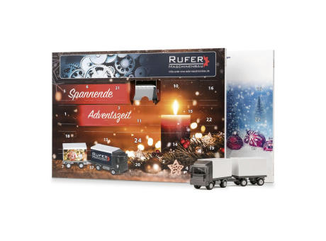 Adventskalender "LKW mit Anhänger", Standardmotiv