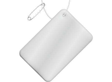 RFX™ H-10 Rechteckiger, reflektierender PVC-Anhänger, klein
