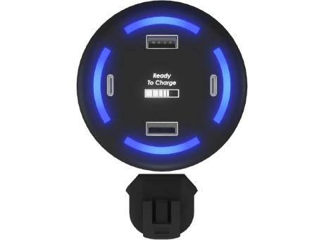 SCX.design H11 Smart Home Ladegerät mit Leuchtlogo