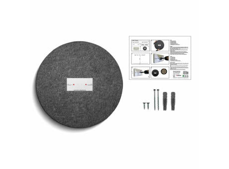 Dartschallschutz-Set | inkl. Catchring Surround zur Befestigung originaler Dartboards