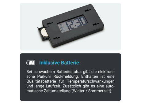 Digitale Parkscheibe „Parkwächter“ V1