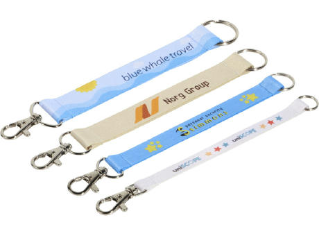 Mini Sublimation Schlüsselband mit Ring