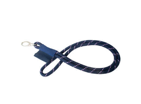 Schlauch-Lanyard mit gewebtem Label