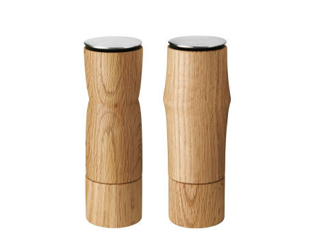 Stelton Storm salt und pepper mill 2St oak