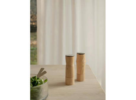 Stelton Storm salt und pepper mill 2St oak