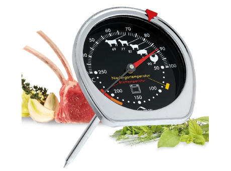 Küchenprofi Braten und Ofenthermometer schwarz