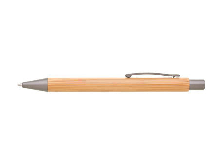Bambuskugelschreiber RIVET mit Metallclip
Bambuskugelschreiber RIVET mit Metallclip