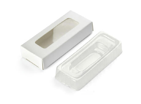 Pappschachtel mit kleiner Einlage für USB Stick