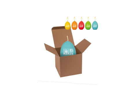 ColorBox LogoEi Kerze - Weiß