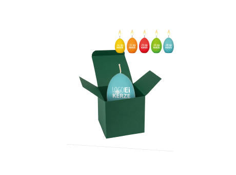 ColorBox LogoEi Kerze - Weiß