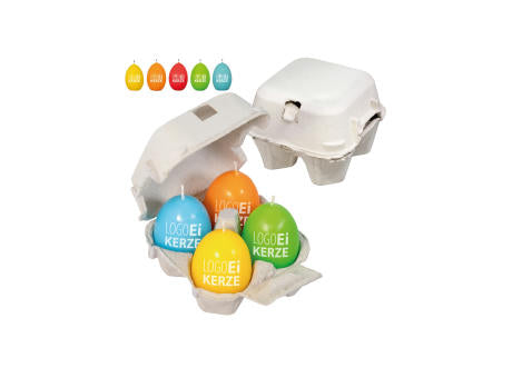 LogoEi Kerze 4er Box