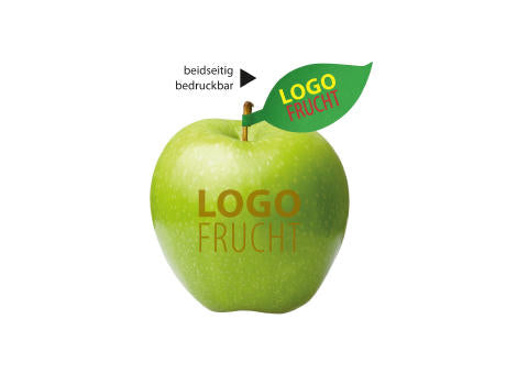 LogoFrucht Apfel grün - Blackberry + Apfelblatt