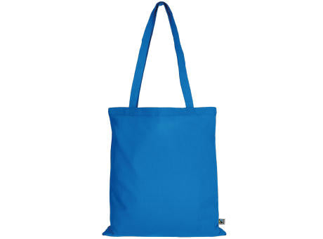 T15011-TEXXILLA Tasche aus Fairtrade-zertifizierter Baumwolle mit zwei langen Henkeln, ca. 140 g/m², ca. 38 x 42 cm