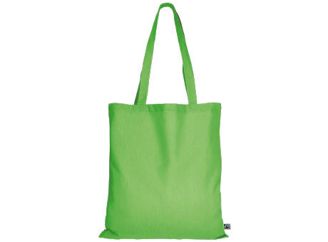 T15011-TEXXILLA Tasche aus Fairtrade-zertifizierter Baumwolle mit zwei langen Henkeln, ca. 140 g/m², ca. 38 x 42 cm