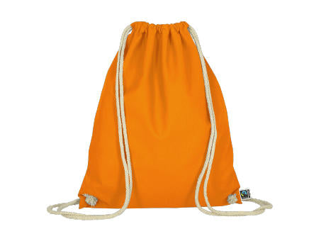 T15021-TEXXILLA Turnbeutel aus Fairtrade-zertifizierter Baumwolle, ca. 140 g/m², ca. 38 x 46 cm
