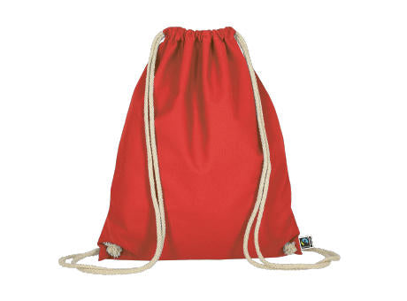 T15021-TEXXILLA Turnbeutel aus Fairtrade-zertifizierter Baumwolle, ca. 140 g/m², ca. 38 x 46 cm