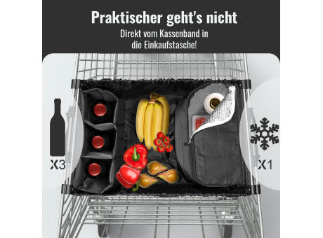 Einkaufswagentasche Easy-Carrier "ALU"