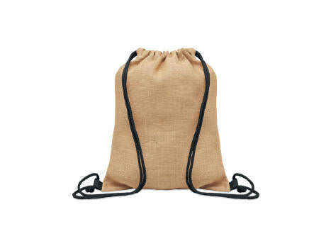 Jute Beutel mit Kordelzug