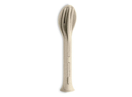 KOZIOL KLIKK POCKET Besteck-Set 3-teilig