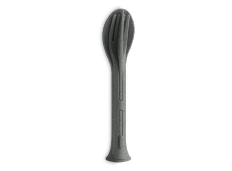 KOZIOL KLIKK POCKET Besteck-Set 3-teilig