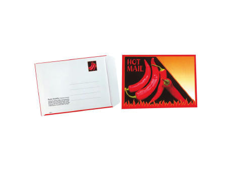 Samen-Briefkarte Hot Mail 115 x 156 mm