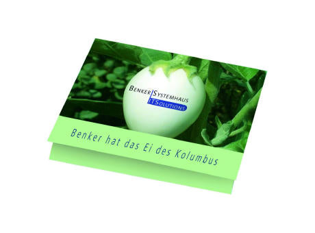 Klappkärtchen Eierbaum