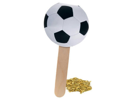 Wachsender Fußballgruß