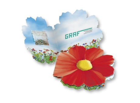 Klappkärtchen Blüte