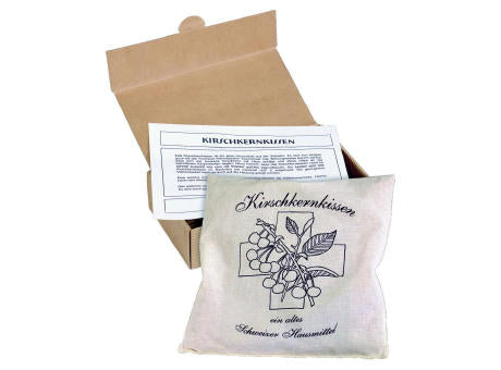 Kirschkernkissen im Präsentkarton