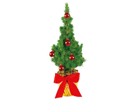 Festliches Bäumchen rot 20-30 cm