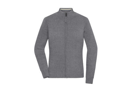 Ladies' Zip-Cardigan - Klassische Strickjacke mit Reißverschluss