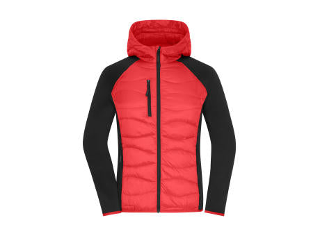 Ladies' Hybrid Jacket - Sportliche Jacke mit Kapuze im attraktiven Materialmix