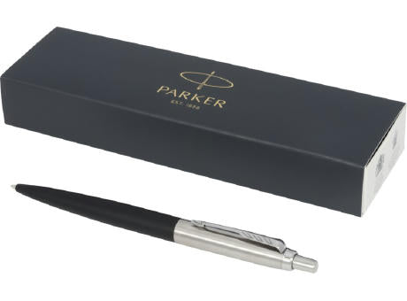 Parker Jotter XL matt mit Kugelschreiber mit Chromverzierung (blaue Mine)