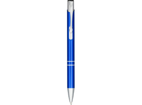 Moneta Druckkugelschreiber aus eloxiertem Aluminium (schwarze Mine)
