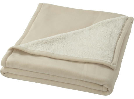Springwood Decke aus weichem Fleece und Sherpa-Plaid