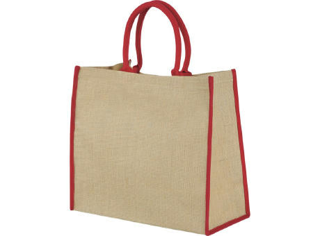 Harry farbige Jute Tragetasche 25L