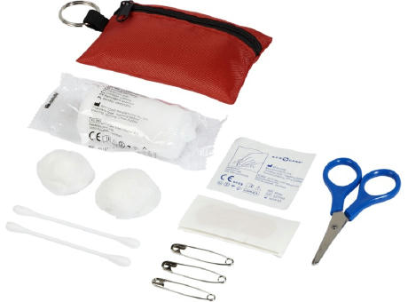 Valdemar 16-teilige Erste-Hilfe-Tasche mit Schlüsselanhänger