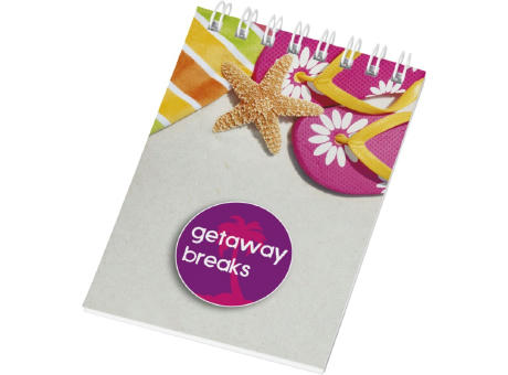 Desk-Mate® A7 Notizbuch mit Spiralbindung
