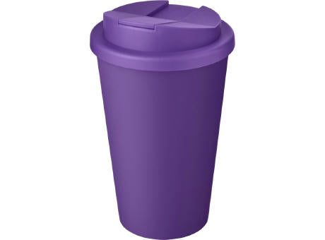 Americano® Eco 350 ml recycelter Becher mit auslaufsicherem Deckel