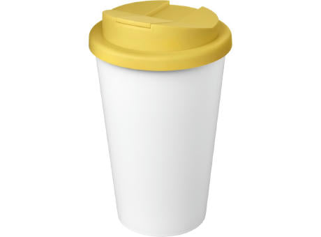 Americano® Eco 350 ml recycelter Becher mit auslaufsicherem Deckel
